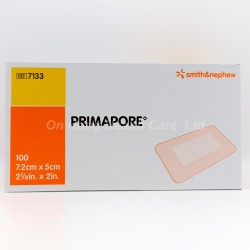 Primapore  Adhesive Non-Woven Wound Dressing 7.2 x 5cm (5pcs)