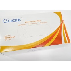 Converex PVC 無粉100隻手套